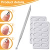 XUKZIMA 1 Pcs Stainless Steel Cuticle Pusher Tool Cuticle Trimmer