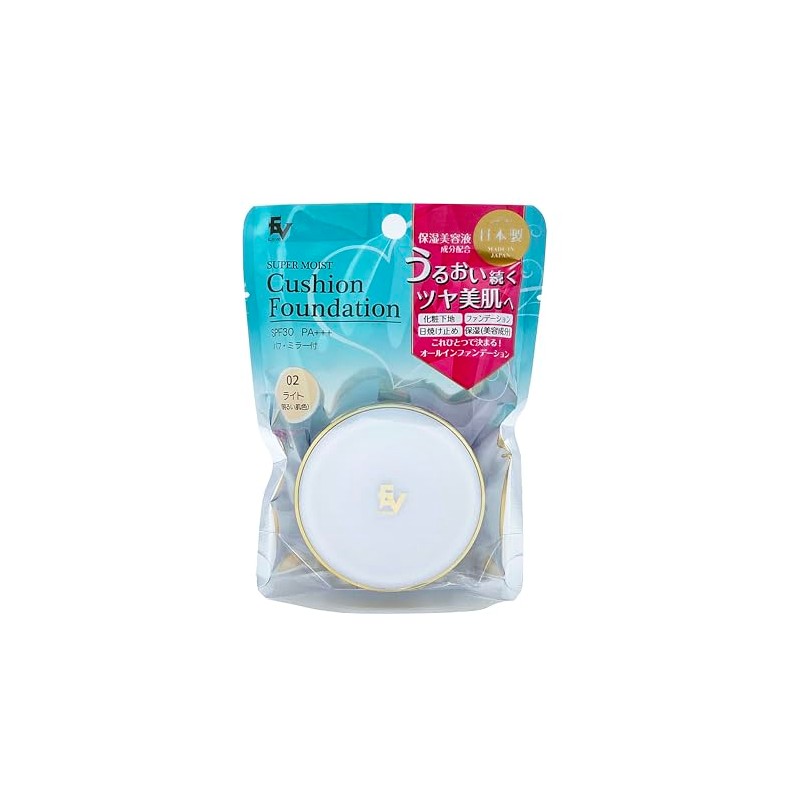 ELLE VIE Super Moist Cushion Foundation Light (Bag Type) SPF30