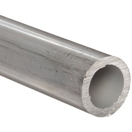 2024 Aluminum Round Tubing, Seamless, T3-Temper, WW-T 700/3, 5/8" Outside Diameter, 0.435" Inside Diameter, 0.095" Wall, 12" Length, OnlineMetals