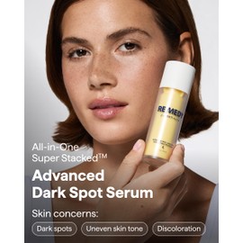 Remedy for Dark Spots | Advanced Night Treatment with Retinol & Kojic Acid | For Discoloration and Uneven Tones | With Glutathione, Niacinamide, Mandelic Acid | By Dermatologist Dr. Shah, 1 fl. oz