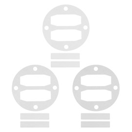 PATIKIL Central Pneumatic Compressor Parts 3 Set Replace Cargo Air Compressor Head Gasket Kit Pipe Valve Replacement