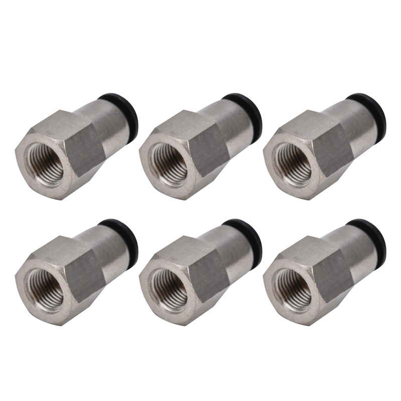 Female Straight Pneumatic Connecter Straight Pneumatic Quick Fitting Air Line