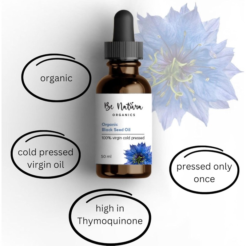 Organic Black Seed Oil 50ml / 1.69 fl oz –