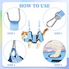 PatiencET Cat Grooming Hammock for Nail Trimming Pet Hammock for