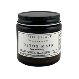 Natural Detox Mask for Arm Pits and Face, with Activated Charcoal