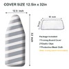 SheeChung 12.5 x 32 Inch Small Ironing Board Cover and