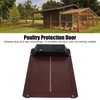 Automatic Chicken Coop Door Poultry Protection Door Light Sensing for