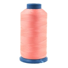 Mandala Crafts Tex 70 Bonded Nylon Thread for Sewing - 1500 YDs T70 Heavy Duty Blush Nylon Thread Size 69 210 D Upholstery Thread for Leather Jeans Weaving