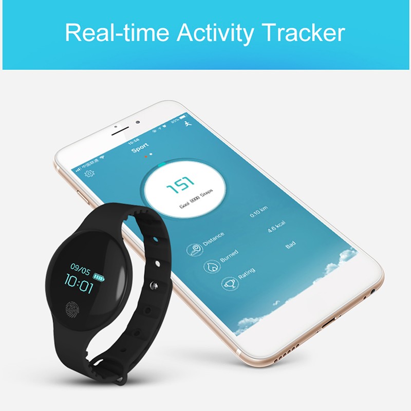 Smart Bracelet Waterproof Sports Smartwatch Wristband Long Standby