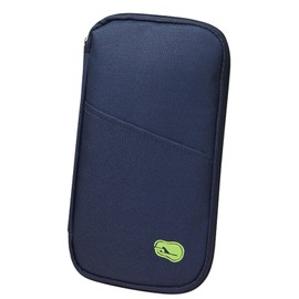 ZWWOGE 1 x Passport Protective Cover, Travel Document Organiser, Portable Travel Bag, ID Bag for Credit Cards, Travel Documents, Flight Tickets