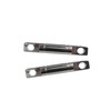BLACKHORSE-RACING 2PCS Rear Adjustable Upper Camber Kit Red Compatible with