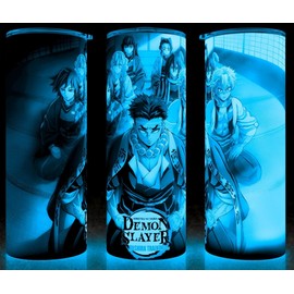 Novelty Glow in the Dark Demon Slayer Hashira Training Anime Cup Mug Tumbler 20oz