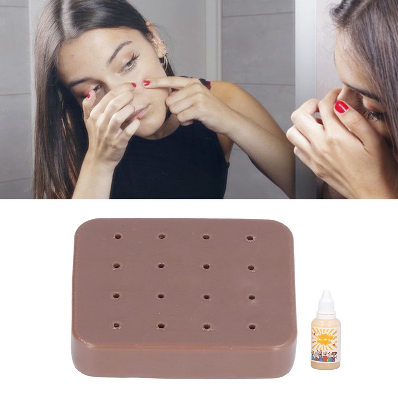 Funny Acne Squeeze Toy Children Adult Stress Relief Pimple Squeezing