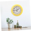 ABOOFAN Non Ticking Wall Clock Round Design Modern Silent Timepiece