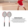 K7702 Professional Badminton Racquet Badminton Racket for Outdoor Backyards Playground