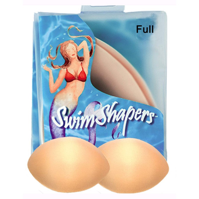 Braza Swim Shapers - Full Enhancement Pads,Beige,C/D