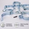 SKIR'CO (4 pcs) Pipe Brackets for 60-64 mm Pipes, Pipe