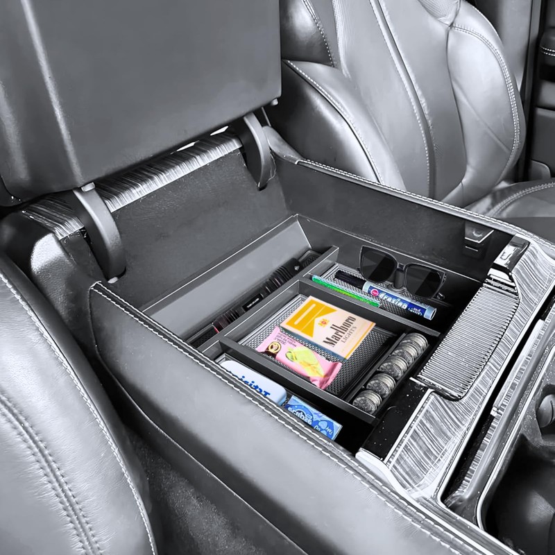 Center Console Organizer Compatible with Jeep Wagoneer L and Grand
