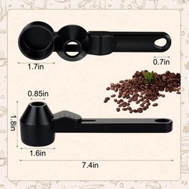 Palksky Coffee Scoop & Funnel for Reusable K Cup Refillable Coffee Pods,2 Tablespoon Coffee Measuring Scooper,1PCS