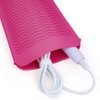 1Pack Silicone Heat Resistant Mat Pouch for Hair Straightener, Curling