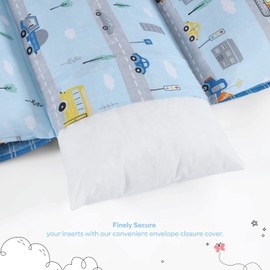 Boston Linen Co. Kids Floor Pillow Case Bed Cover Roadster Roar Lounger Cover for Kids & Pillow Lounger for Reading, Rest time and Games - King