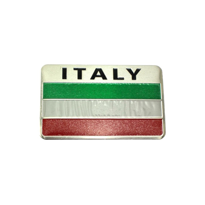 Speed mao Stylish Italian Emblem Plate Sticker Set of 4