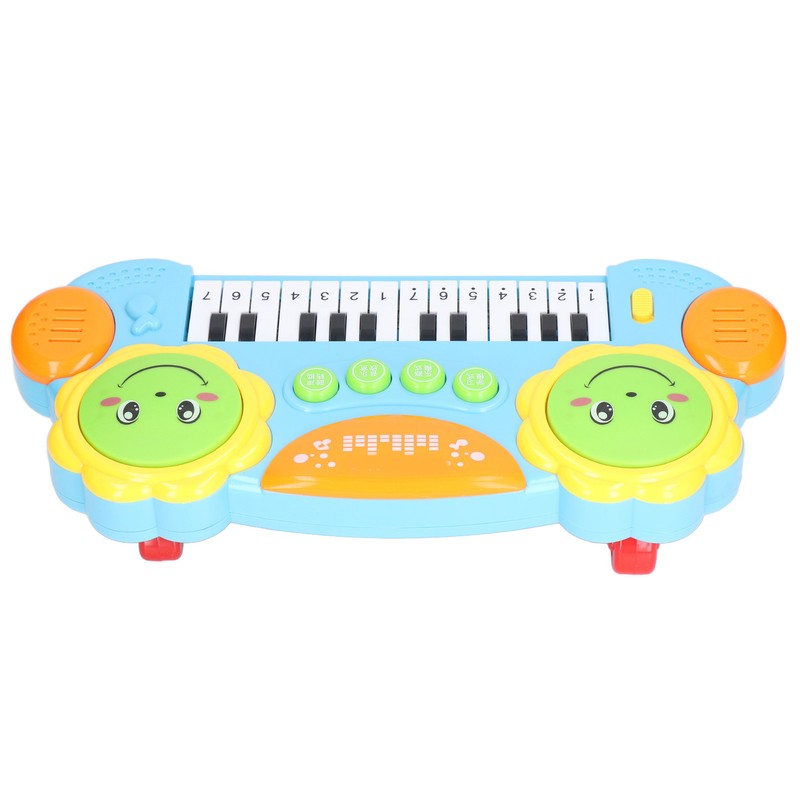 Piano Toy Electronic Keyboard Sound Light Effects Instrument for Above