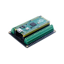 Treedix Breakout Board Circuit Board Terminal Block with Pin Header PCB Shield Board for Raspberry PI PICO