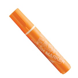 Uchida Marvy Fabric Brush Point Marker Art Supplies, Orange