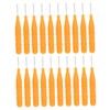 Baluue 20pcs Eyebrow Brush Set Spoolie Brushes Interdental Brush Makeup