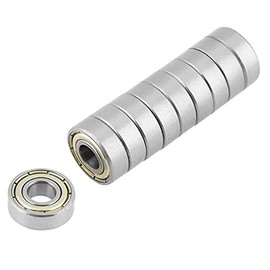 Set of 10 Ball Bearings 440C 696ZZ Stainless Steel Ball Bearing Grooves Skateboard Bearing 6 x 15 x 5 mm