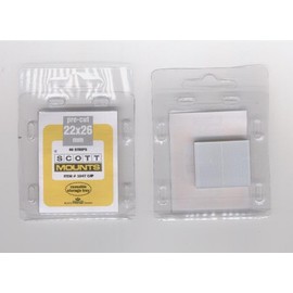 Scott or Prinz 22X26 CLEAR Stamp Mounts SCOTT # 1047C