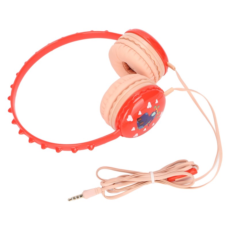 Kids Wired Headphone 3.5mm Jack Stereo Adjustable Headband Cute Child