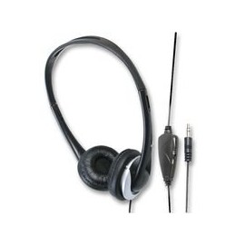 Headphones, Stereo, VOL, 6M, Audio Visual Wired Headphones Qty X 1
