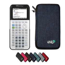 Calcuso TI-83 Premium CE Python Graphing Calculator Blue