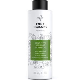 No nothing Sensitive Volumizing Shampoo - Fragrance Free - Hypoallergenic, Vegan, Paraben Free - Unscented Volume Shampoo for Sensitive Scalp and Skin – 10.15 oz