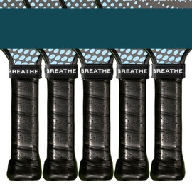 5 Pieces - Breathe Reset Bands - Grip Bands for Pickleball Paddles, Tennis Rackets, and Hockey/Lacrosse Sticks + Video Course to Master Mental Resilience - 5 Pieces - Breathe