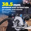 Dong Cheng Cordless Circular Saw 7-1/4-Inch 850W, Cutting Depth 65mm,