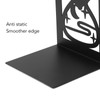4Pcs Metal Book Ends Orderly Storage Arbitrary Adjustment Smoother Edges