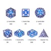 UDIXI Metal Dice Set D&D, 7-Piece Heavy Metallic DND Dice
