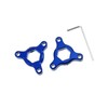 Partuto 14mm Blue Aluminum Alloy Racing Motorcycle Rider CNC Fork