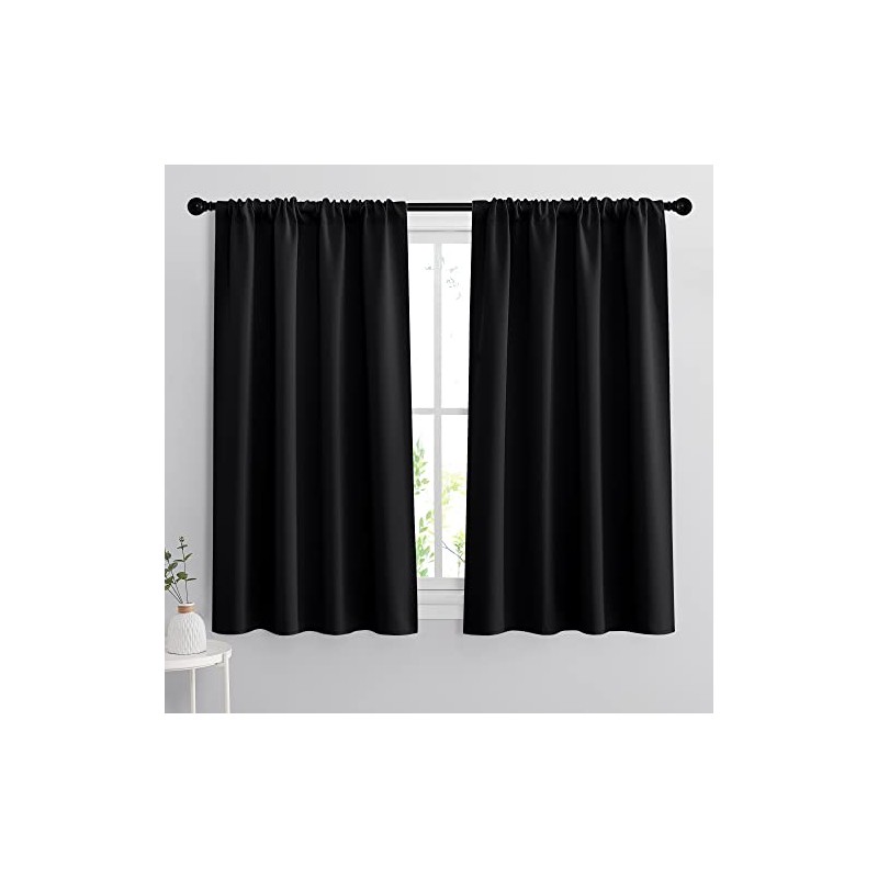 RYB HOME - Cortinas opacas de 54 pulgadas para sala