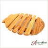 [arteinolivo] Olive Wood Trivet, (Fish)