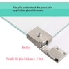 1 Pair/Glass Door Hinge Wine Cabinet Wine Cabinet Display Cabinet