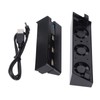 Bewinner Slim Game Console Cooling Fan and USB Hub Combo,