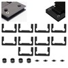 UFURMATE Gasket Replacement Kit for Hinges, Rubber Shower Doors Hinge