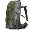 Loowoko 50L Hiking Backpack with Rain Cover - Lightweight &