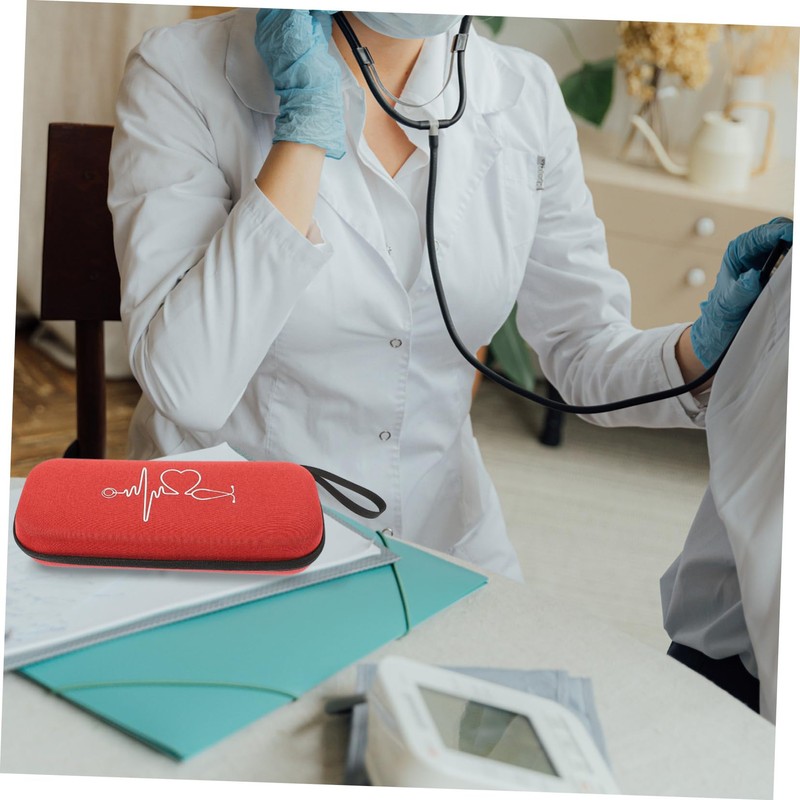 Ipetboom 1pc Portable Stethoscope Case Shockproof Storage Pouch for Litш