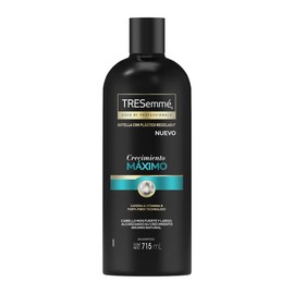 Tresemmé Shampoo sin parabenos y sin colorantes Crecimiento Máximo con cafeína y vitamina B 715 ml