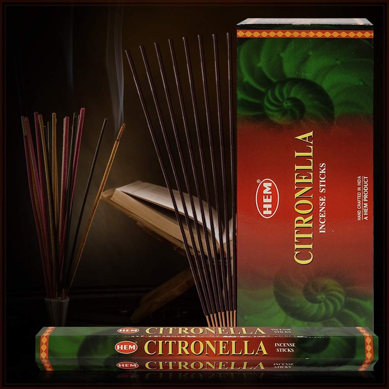 Citronella Incense Sticks and Incense Stick Holder Bundle Insence Insense